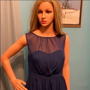 💃 Tevolio dress blue with a pocket!